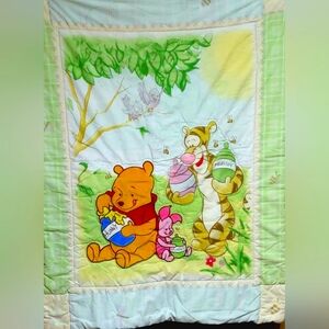 Disney Winnie The Pooh Crib Comforter, Baby Blanket {GM0100}